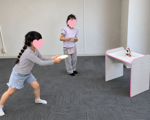 室内で楽しむディスク投げゲーム